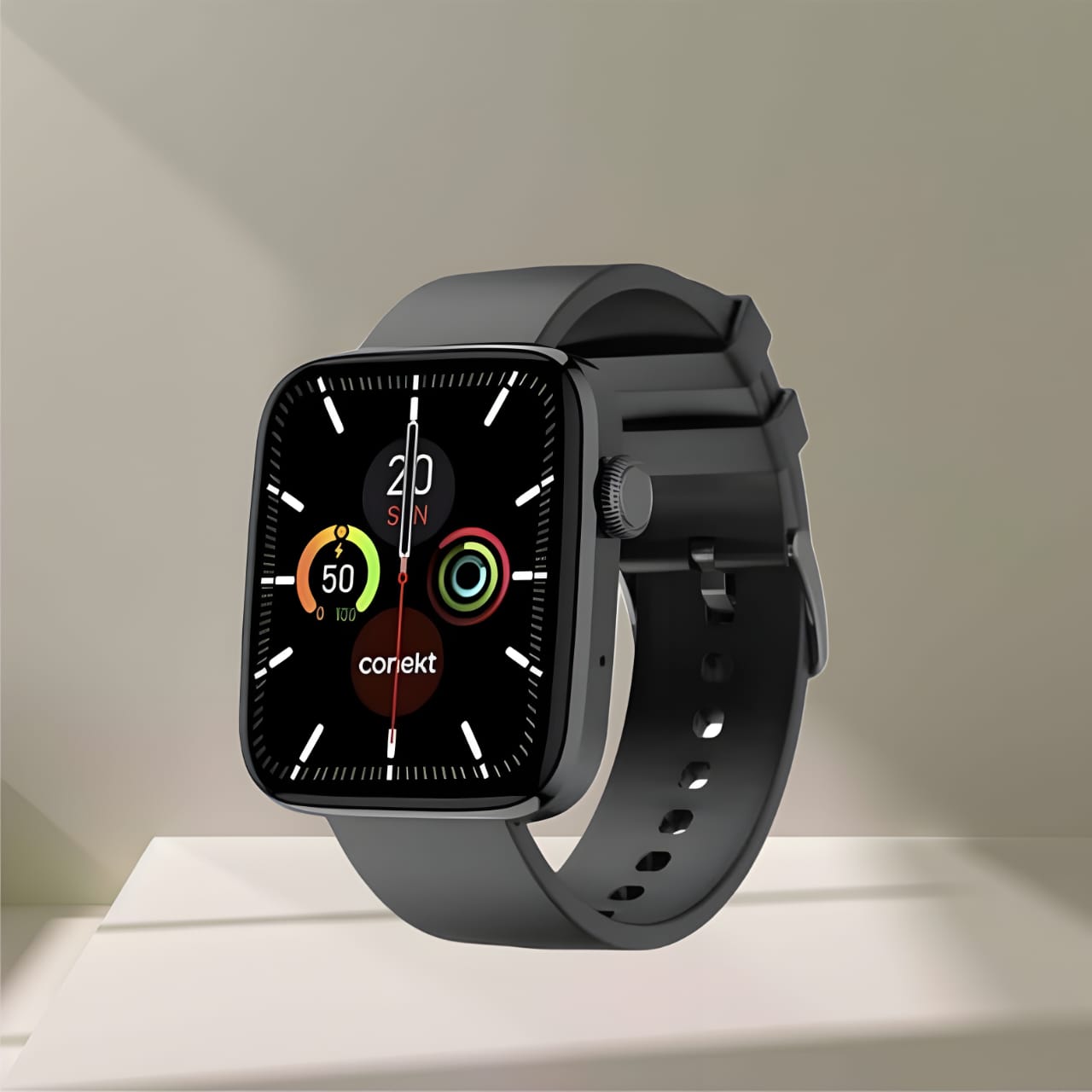 conekt SW1i 1.72" Full HD display with Bluetooth calling Black SMART WATCH(Open Box, 3 Months Warranty)