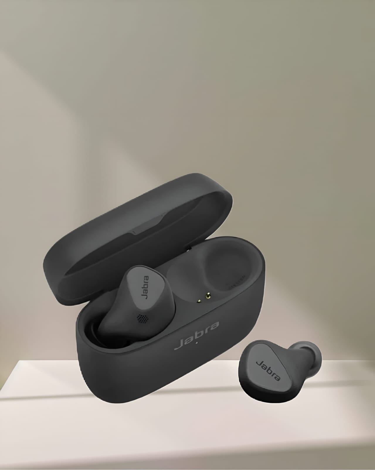 Jabra Elite 5 Headsets with ANC, Multipoint, 6-mic call Titanium Black BLUETOOTH