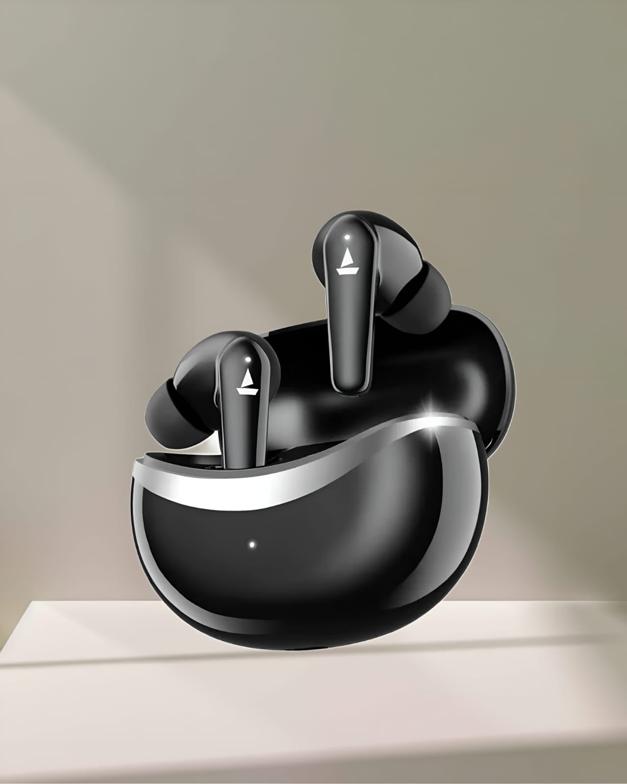 boAt Airdopes 383 Black TWS ( Open Box , 3 Months Warranty )