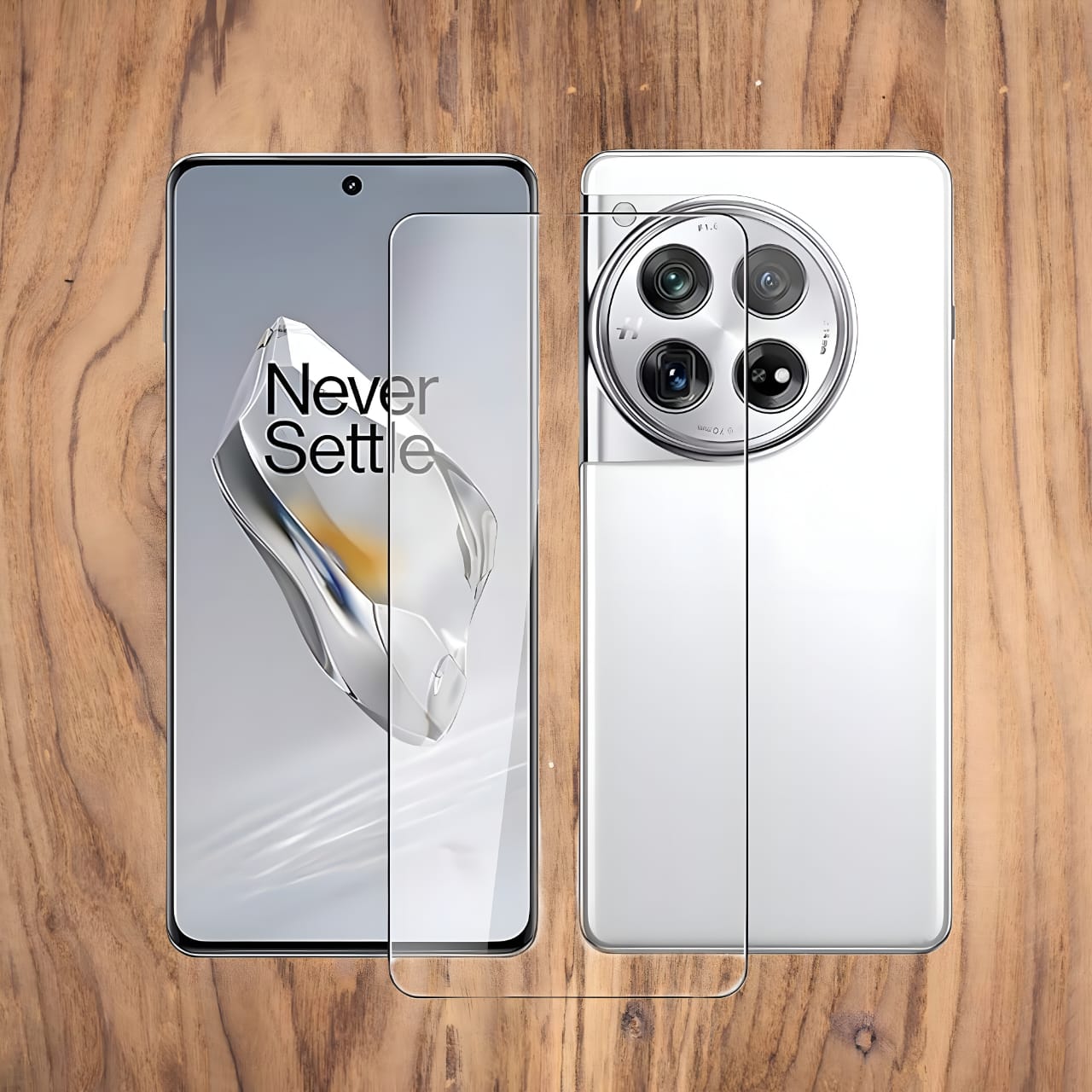 Premium Screen Protector for OnePlus 12 , OnePlus 12R Screen Protector Ultra-Thin, HD Clarity, Edge-to-Edge Protection With Installation Kit (High Quality , Pack of 1)