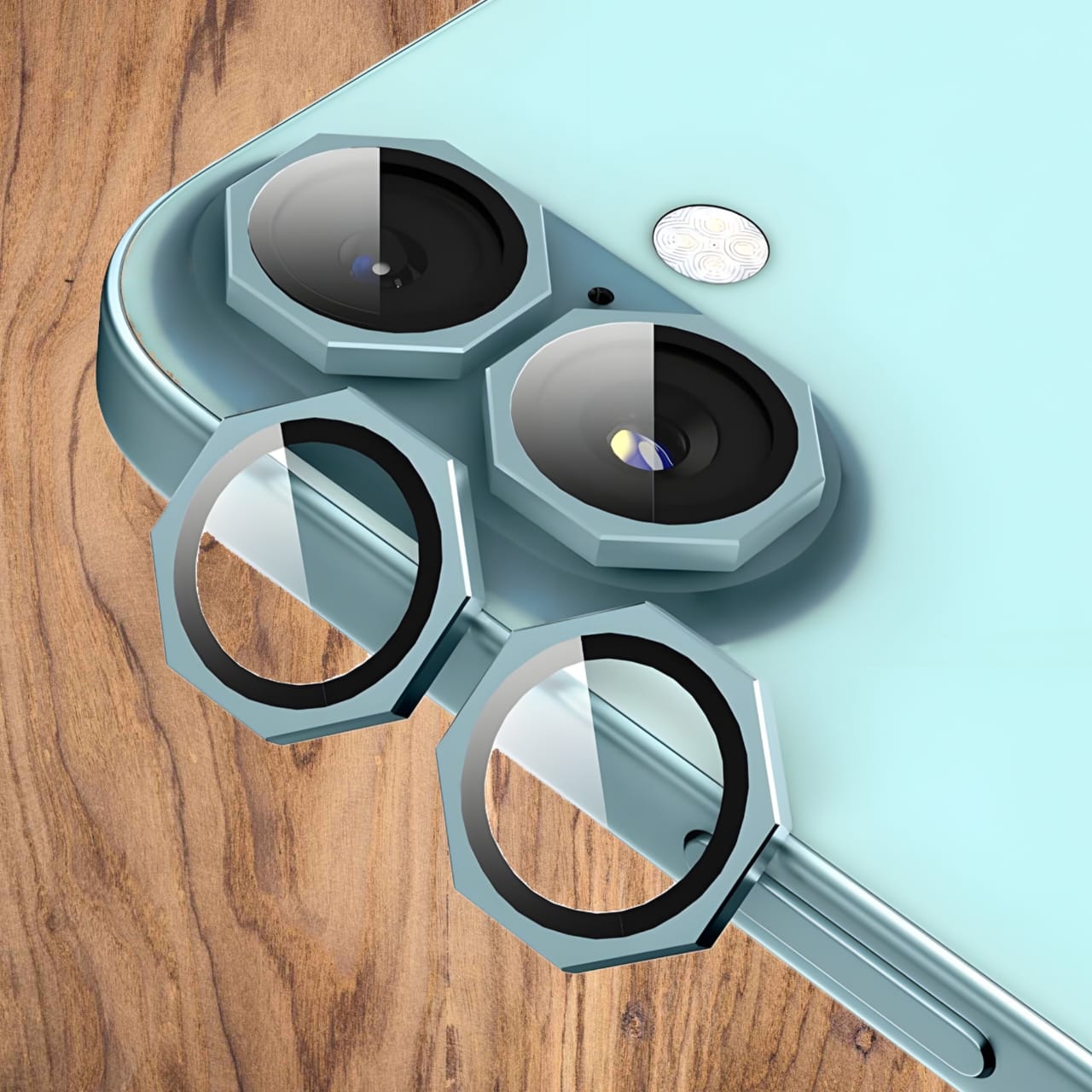 Premium Back Camera Lens Ring Guard Protector for Apple iPhone 17 New Design Camera Lens Protector ( high Quality , Pack of: 1 )