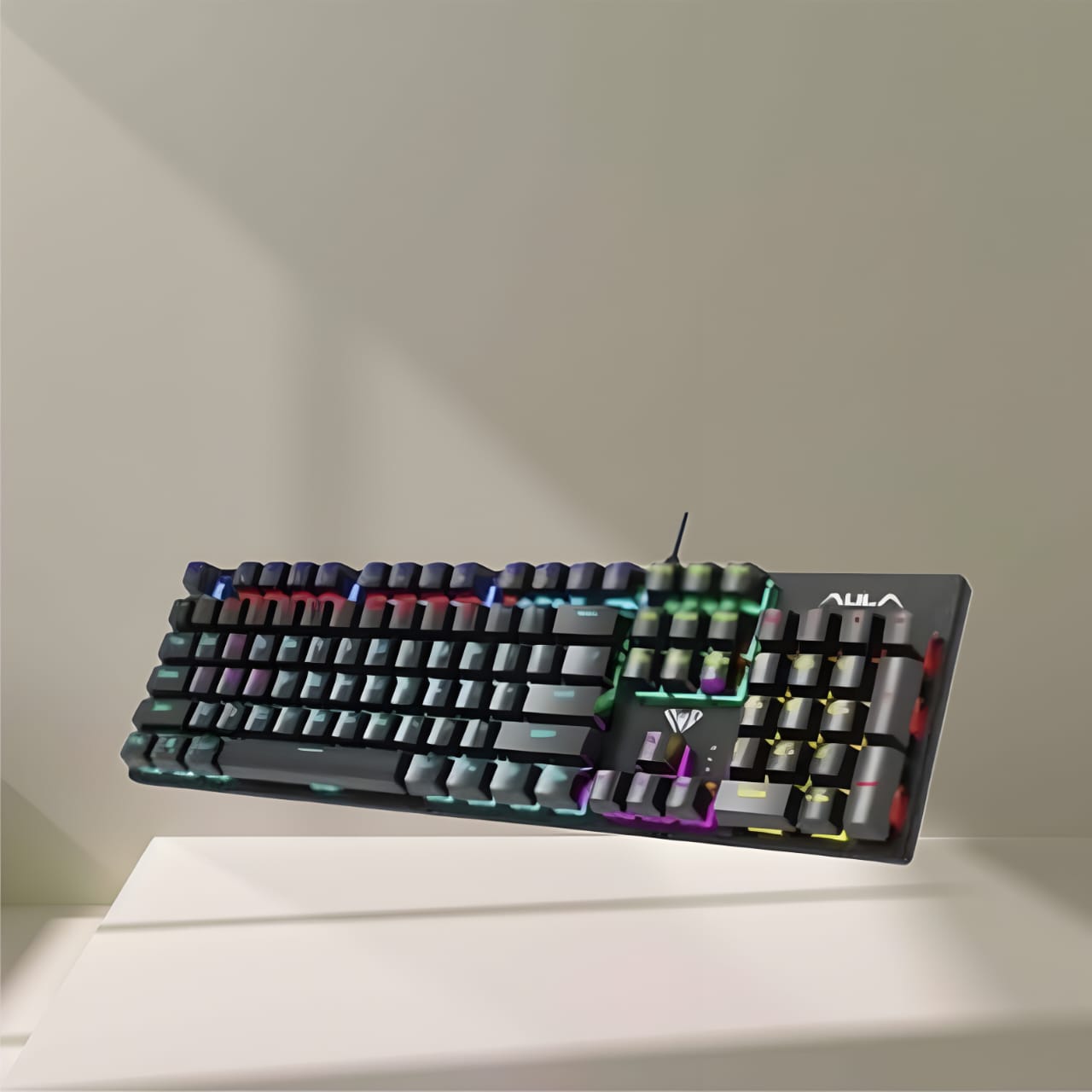 Aula S2022 Mechanical Wired USB Gaming
Keyboard Black KEYBOARD(Open Box, 3 Months Warranty)